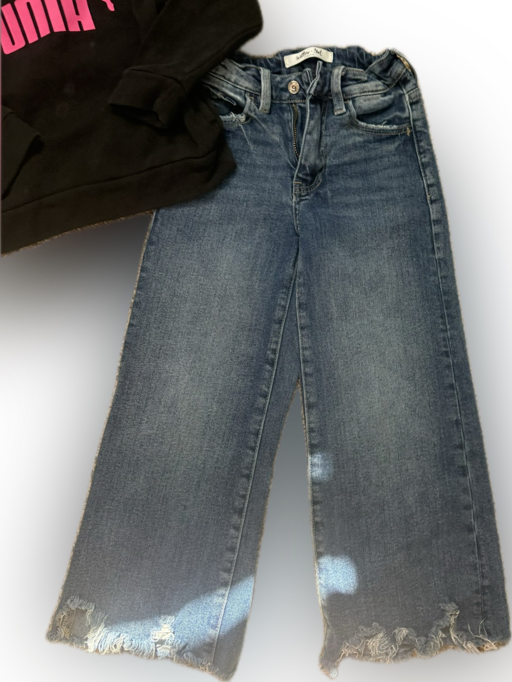 Girl’s Bundle 7 Pieces 4 Jeans & 3 Top Size 5 Buckle, Gap, Willow & Root - Picture 5 of 15